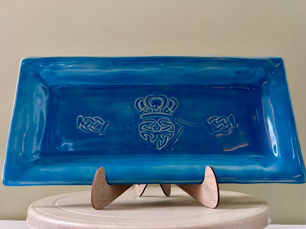 Claddagh Tray: Ancient Symbol of Love & Loyalty