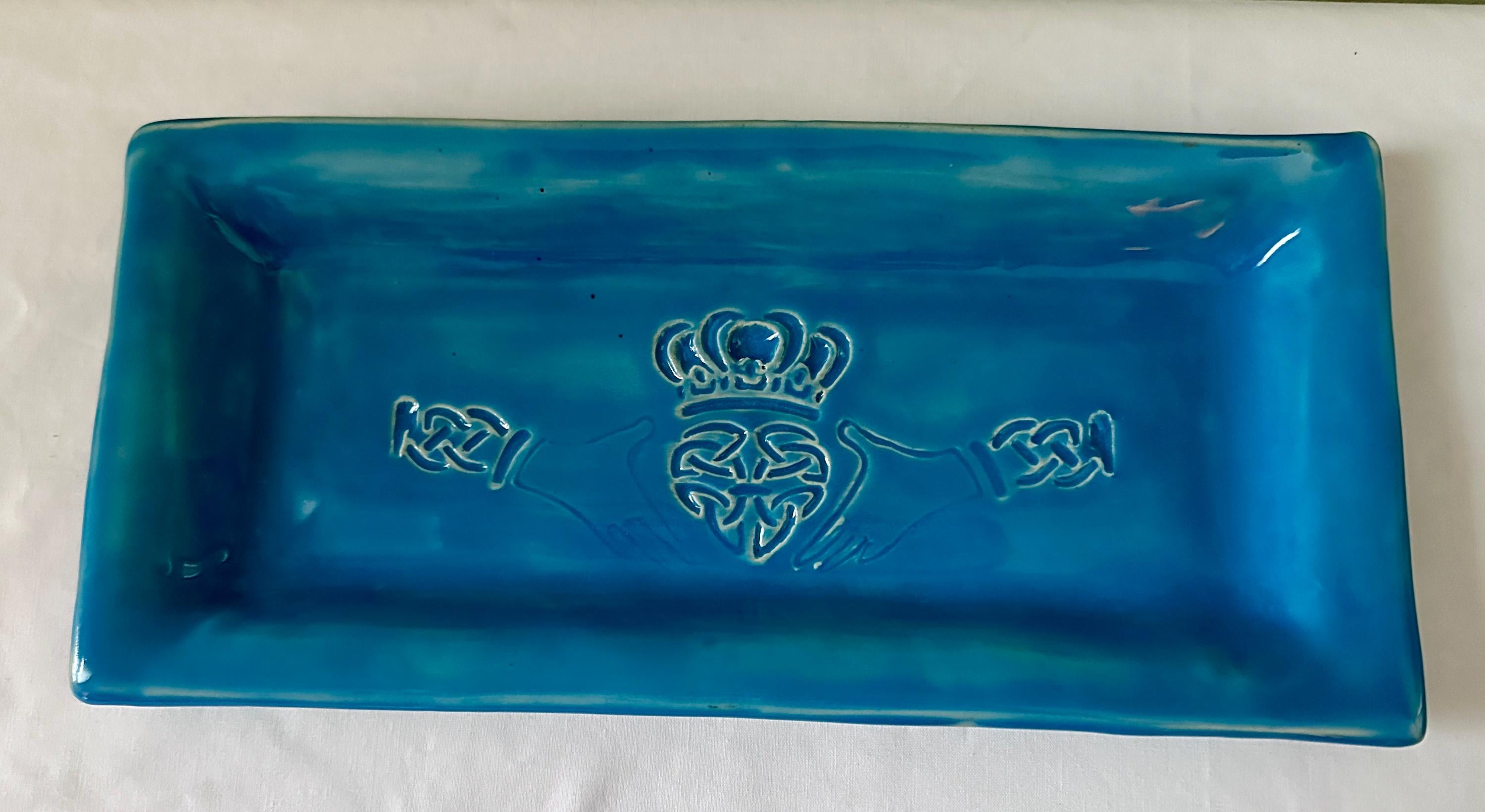 Claddagh Tray: Ancient Symbol of Love & Loyalty